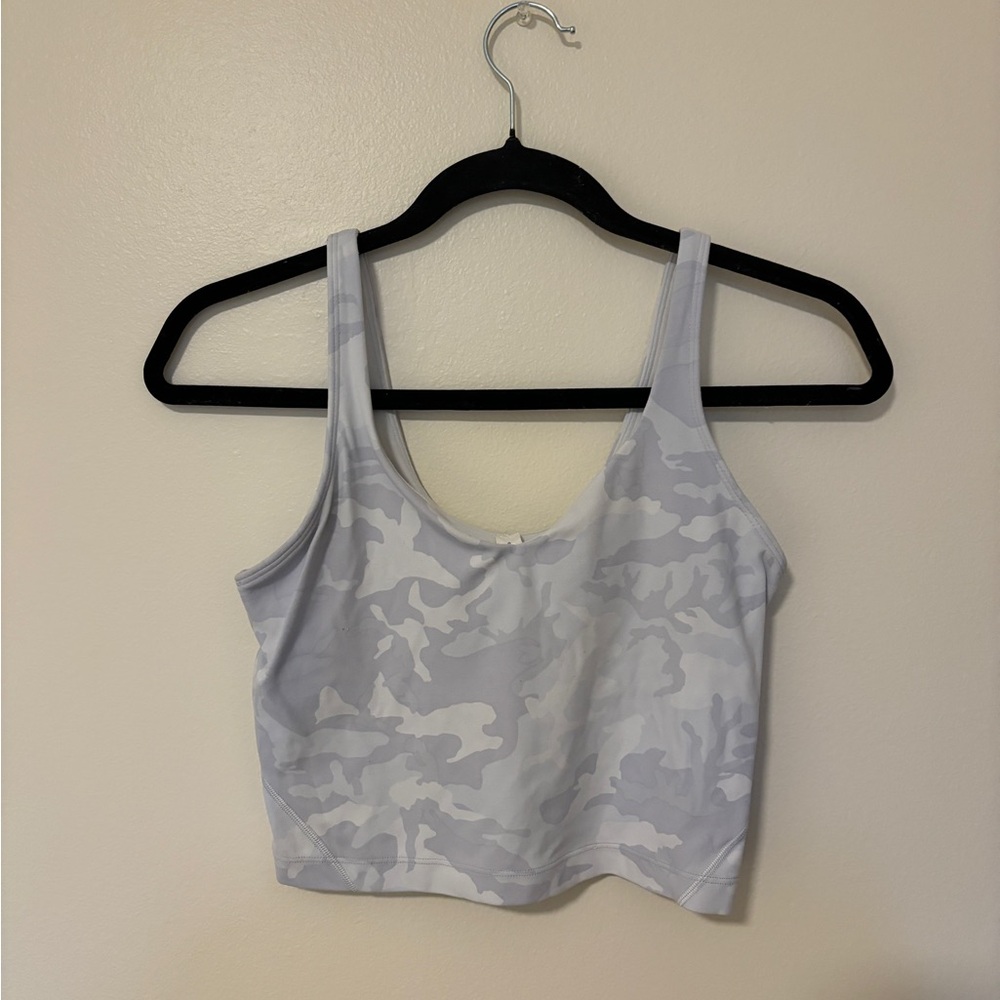 Lululemon Align Tank White Camo